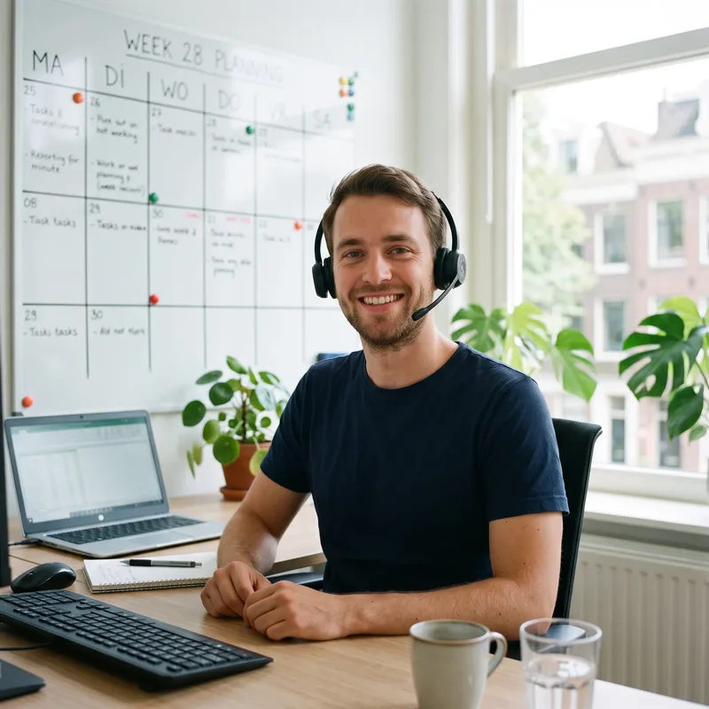 Marvin, Manager Operations bij StudentTopper Movers